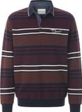 Babista herren Sweatshirt - 44/46 - donkerrood - Plus Size