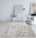Mia's Teppiche Cielo Modern dicht laagpolig tapijt voor woonkamer en slaapkamer, elegante glans, glansvezel, hoog-laag-effect, veer, crème, 80 x 300 cm