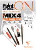 Clairefontaine Paint ON Multi-Techniek Pad A4 250g 12 vel