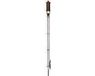 Intergard Torche de jardin torche jardin acier brun 150cm