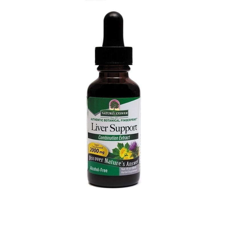 natures answer Liver support leverdetox extract alcoholvrij 30ml