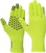 Waterdichte GripGrab Waterproof Knitted Thermo Fietshandschoenen Waterdichte Gebreide Regen Fiets Handschoenen - Geel Hi-Vis - Unisex - Maat M/L