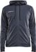 Craft Evolve Jas Met Kap Heren - Asfalt | Maat: 3XL