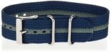 Timex Unisex 20mm Fabric Slip-Thru Single Layer Strap
