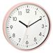 TFA Dostmann 60.3550.16 Wandklok Zendergestuurd 24.5 cm x 42 mm Roze