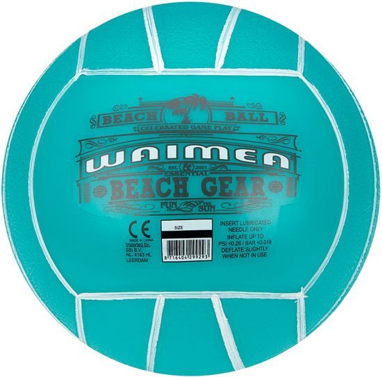 Waimea Strandbal 21 Cm Groen - Aqua
