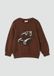 s.Oliver Sweatshirt Bruin/Zwart/Natuurwit