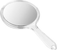 Handspiegel Shenzhen Haorui Industrial Technology Co., Ltd. Dubbelzijdige handspiegel - make-upspiegel voor dames - Rond - 15 cm diameter