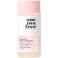 one.two.free! Oogmake-up remover Stap 3: Verzorging Make-up remover Unisex 125ml