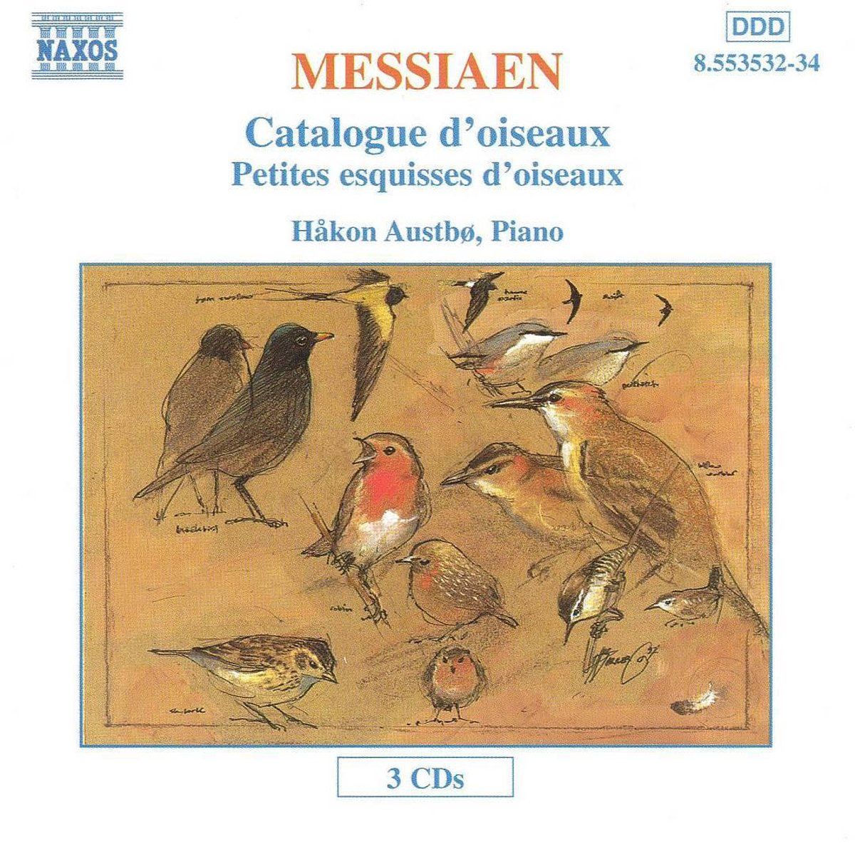 OUTHERE Messiaen: Catalogue d'oiseaux, Petites esquisses / Austbo