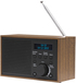 Denver DAB-46DARK GREY - DAB/FM Radio - Black/Brown