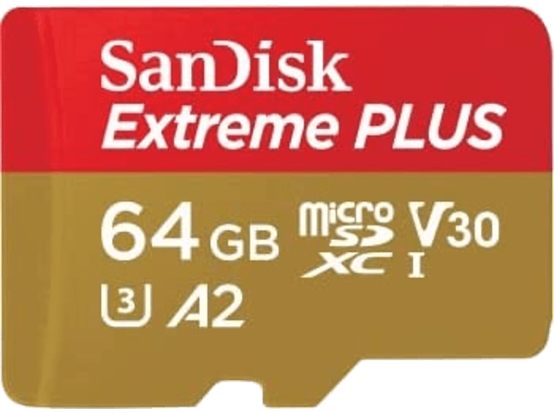 Sandisk microsdhc geheugenkaart extreme plus 64 gb uhs-iii