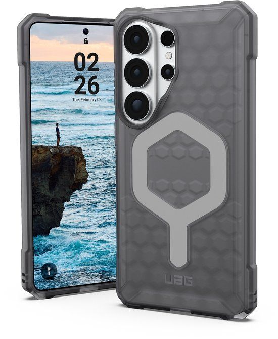 Urban Armor Gear UAG Essential Armor MagSafe geschikt voor Samsung Galaxy S26 Ultra - Ash