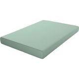ECOMMERC3 Hoeslaken, extra zacht en comfortabel, voor bedden van 160 cm, groen, gemaakt in Spanje, verstelbaar, gemakkelijk te wassen en duurzaam
