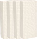 Gerimport Waterverdamper - 5x - creme wit - keramiek - 400 ml