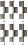 Alberts Constructietape KO8 Staal 260 mm Ø16 mm Set van 6