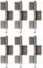 Alberts Constructietape KO8 Staal 260 mm Ø16 mm Set van 6