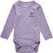 Hummel Hmlbeesy rompertje met lange mouwen - Maat 68 - Lavender Gray