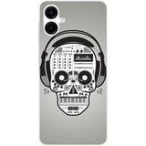 Samsung Galaxy A06 Skull music bedrukt siliconen hoesje