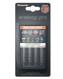 Panasonic Eneloop PRO Snelle Oplader + 4 AA 2500mAh Batterijen