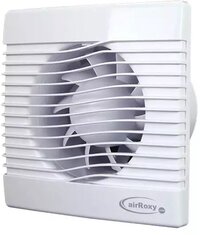 Air Roxy Badkamerventilator met Vochtsensor en Timer 100 mm wit - Air Roxy pRim100HS