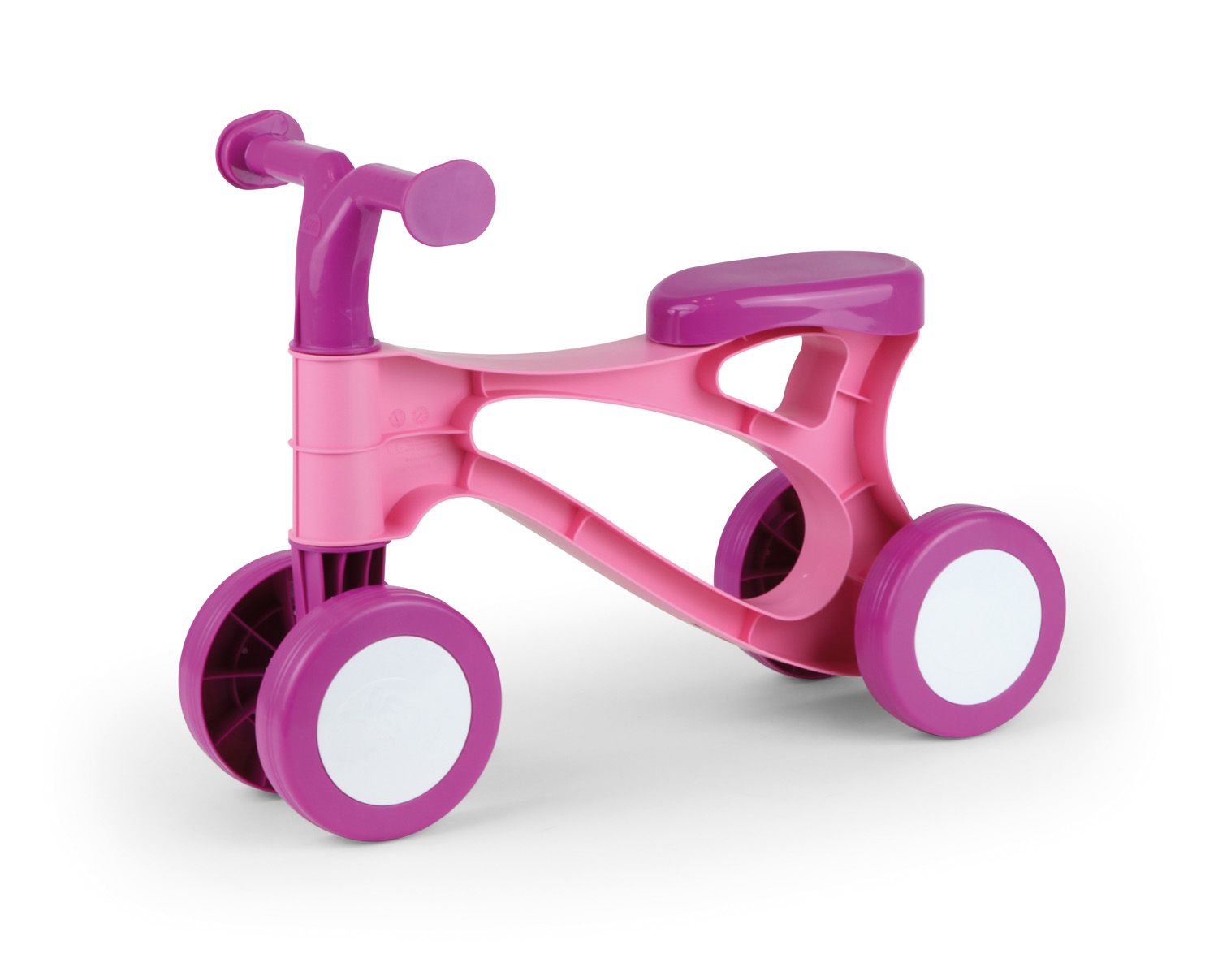 Lena Loopfiets Roze - Meisjes - 4 Wielen - 1.5+ Jaar