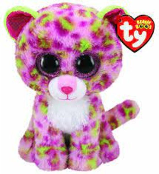 TY Beanie Boo's Lainey Leopard - 15cm - Pluche Knuffel