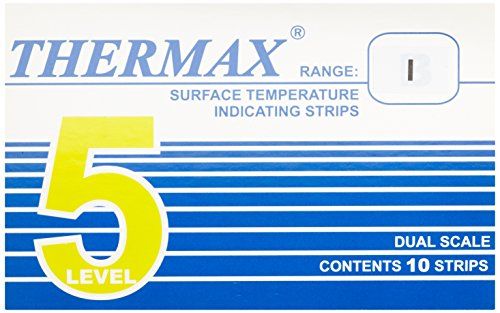 Neolab 3-1919 temperatuurmeetstrips, 249 °C tot 290 °C (verpakking van 10)