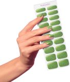 Pink Gellac UV Nagelstickers - Gellak Stickers 0035 Sparkling Green