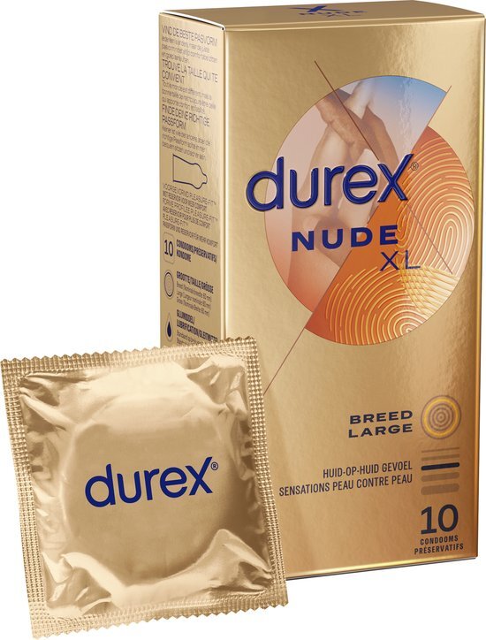 Durex Condooms Nude XL 10 stuks