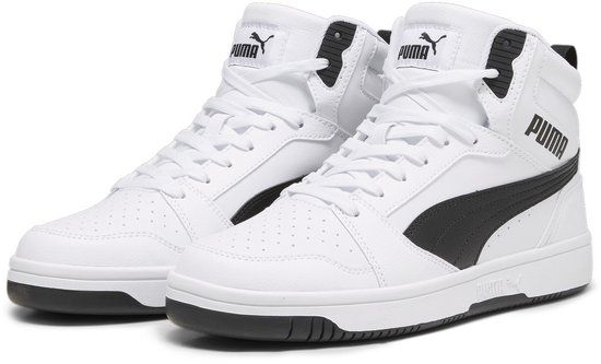 PUMA Rebound v6 Unisex Sneakers - PUMA White-PUMA Black