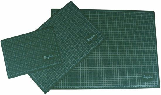 Rayher Hobby Groene hobby snijmat A4 formaat