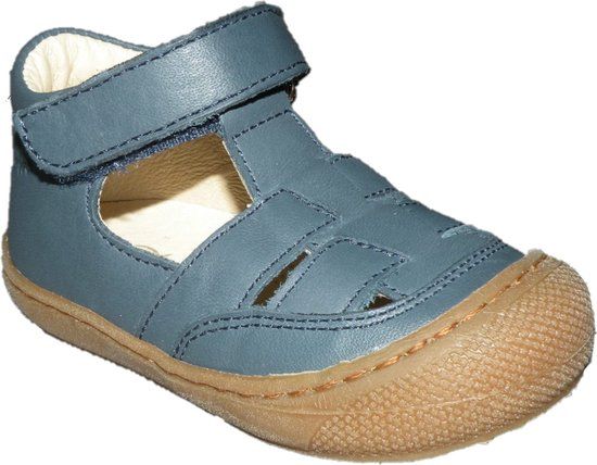 Naturino WAD Leather Sandals Blue Unisex Size 20
