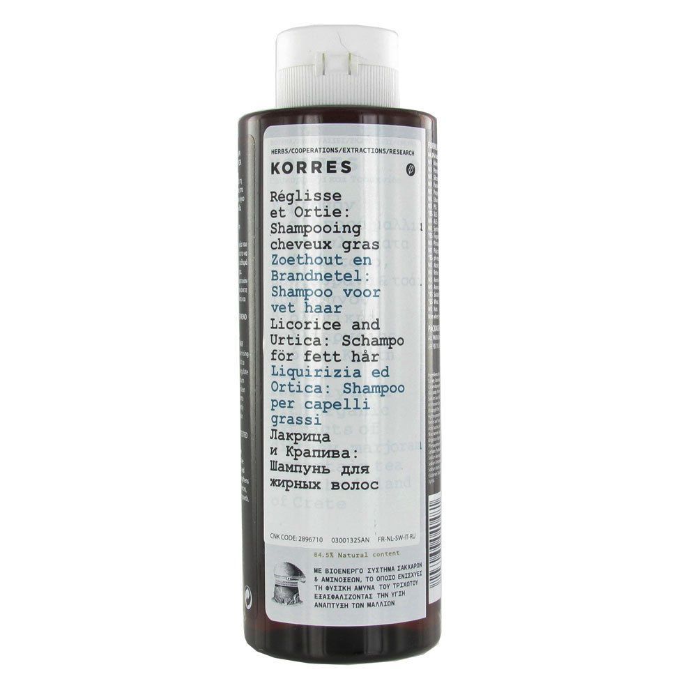 Korres Liquorice & Urtica Shampoo - 250 ml