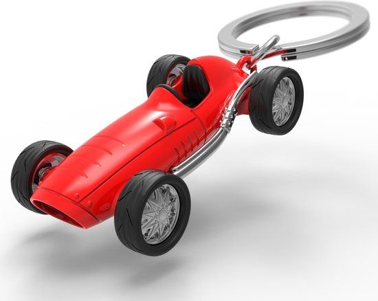 O Metalmorphose Sleutelhanger Red Retro Racer
