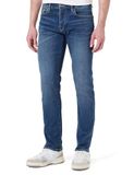 Armani Exchange Heren Essential Patch Logo Lettering Jeans Blauw 40
