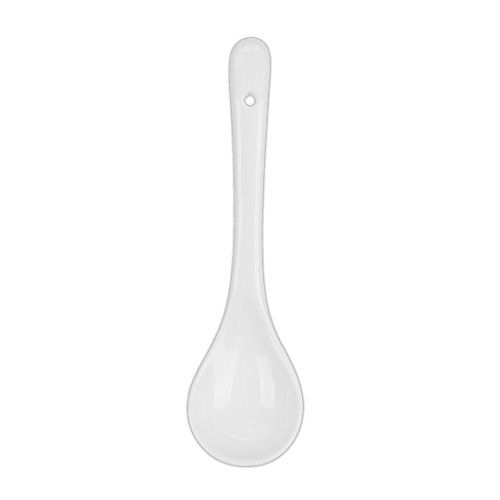 Holst Porzellan KPL 114 porseleinen lepel - 14,5 cm - wit - 6 stuks
