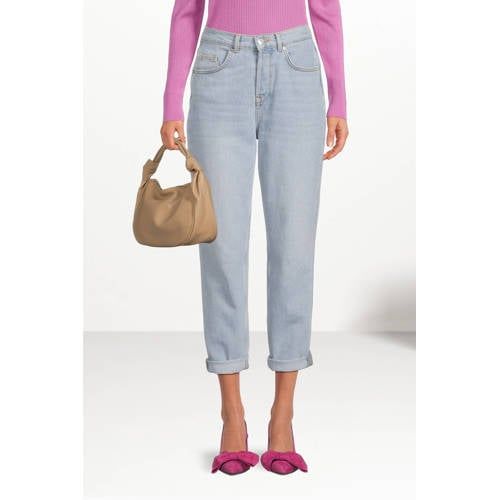 SELECTED FEMME SLFALICE High Waist Wide Leg Jeans - Light Blue