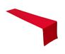 Lemos Home Tafelloper van hoogwaardige kwaliteit, 100% katoen, concept collectie, kleur en maat naar keuze (Tafelloper, 40 x 250 cm, rood)