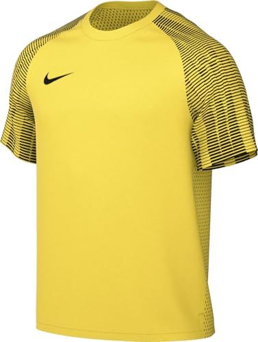 Nike Men's Short Sleeve Top - Dri-FIT Academy - Tour Yellow/Black