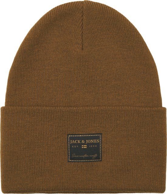 JACK & JONES JACDOVER LONG KNIT BEANIE Heren Mutsen Monks Robe One size Acryl