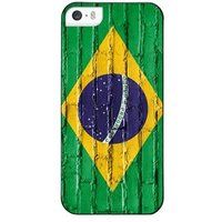 Muvit - Achterzijde behuizing voor mobiele telefoon - brazilië wand zwart