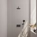 Brauer Gunmetal Carving Thermostatische Regendoucheset Inbouw