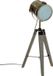 Atmosphera Lampe de table Thor - Métal/Bois - Bronze - H68 cm