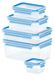 Boîte de conservation - 10,6 litres - Plastique - Avec couvercle - Résistant au lave-vaisselle