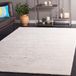 Safavieh Bohemian Indoor Hand Tufted Abstract Collection, ABT340, Ivory / Charcoal, 60 X 91 cm