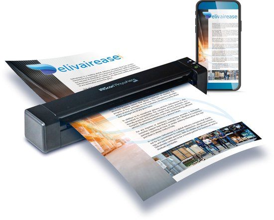 IRIScan Anywhere v6 mobiele scanner flatbed scanner 15PPM 1side WIFI + Readiris PDF Gratis WinMac