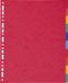 Exacompta 2410E 10x INTERCAL.CARTE LUSTR
