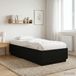 vidaXL Bedframe Zwart eiken 80 x 200 cm Bewerkt hout
