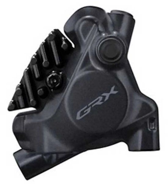 Shimano Br-rx410-r 2-p Grx Flat Mount Voorste Schijfremklauw Zilver